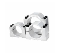 52mm 55/57mm 65mm 80mm Aluminum Spindle Clamp Bracket with 4pcs Screws for CNC Engraving Router Machine electronic starter Mounting Holder(65mm)