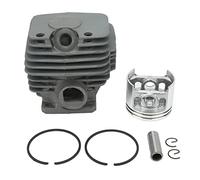 52mm Aluminum Cylinder Piston Kit for MS380 038 Low Noise Heat Dissipation Strong Power Replacement with Gasket and Bearing