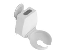52mm Bluetooth Speaker, Wireless Speaker with Wine Glass Holder and 2 Suction Cups splash-proof Design Includes Phone Holder in White (White)