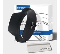 52mm camera lens Hood,Compatible for Nikkor Z 24-50mm f/4-6.3 lens,or Nik/Z5 Z6 Z7 Z6II Z7II HB-98 Lens Hood Shade+1pcs Lens cleaning cloth