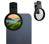 52mm Clip 0n Phone CameraLens Filter Kit, 2025 New Circular Polarizing Filter Compatible with Mostcell Phones, Upgrade Smartphones Portable Polarizer Camera Len (2pcs)