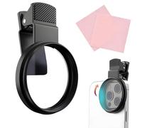 52mm Clip on CPL Phone Camera Lens Filte, CPL Filter, Universal Phone Polarising Filter Mobile Phone Camera Polarizing Lens, Portable Polariscope Lens for Smart Phones
