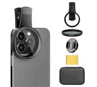 52mm Clip-on CPL Phone Camera Lens Filter Kit, Circular Polarizer Polarizing Filter Compatible with iPhone 15 14 13 12 11,Upgrade Smartphones Portable Polarizer