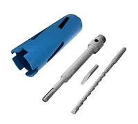 52mm Diamond Core Drill Hole Cutter + SDS+ Arbor + Pilot Bit + Ejector Drift