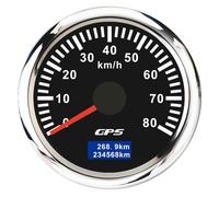 52MM Digital GPS Speedometer Gauge+Antenna 60/80/120/200KMH 7 Color Backlight Universal For 12V 24V Car Boat Marine Motorcycle Gauge panels