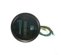 52mm Fuel Level Meter 12V LED Display Car Boat Truck Tank Sensor Gauge 0-566 Ohm Blue Illumination Easy Install