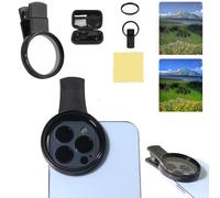 52mm Phone Camera Lens Filter Kit, Clip-on Phone Lens ND Filter Kit,Eliminate Reflections Enhance Colors for Clear Shots Easy to Install,Compatible with iPhoneSamsung/Android Smartphones (1PC)