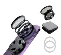 52mm Phone Lens CPL Polarizer Filter, HD Multi-Coated SLR Lens Grade Optical Glass with Retractable Magnetic Mount Adapter, Universal Smartphone Photography Lens Filters