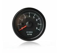 52mm RPM Electrical Tachometer Gauge for 2 3 4 5 6 8 Cylinder Engines with LED Backlight Waterproof Design Tachometer