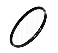 52mm Star Filter - Premium Elegant Portable Photo Mounted, Threaded for Night Videographers | Multipurpose Outdoor Indoor Utility