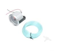 52mm Turbo Boost Gauge for Car for modification, -30 to 20 PSI Range with Blue LED Light, 12V ABS Pressure Meter Kit for Automotive Performance Monitoring Systems