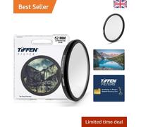 52mm Ultra Slim UV Protector Filter - Enhance Image Clarity & Protect Your Lens