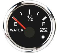 52mm Water Level Gauge 0-190ohm, Water Indicator Tank Level Meter 7 Colors Backlight Universal for Car Boat