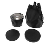 52MM Wide Angle Fisheye Lens with Macro 0.35x for Butterflies Flowers