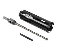 Loops 52mm x 150mm - Dry Diamond Core Drill Hole Saw - Hex Drive Adaptor - Drill Bit Loops Multicolor