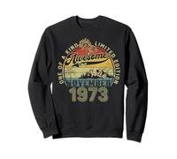 52nd Bday Gifts for Men November 1973 52 year Old Sweatshirt