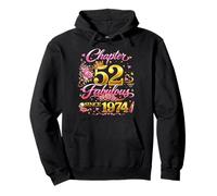 52nd Birthday Queen Chapter 52 Fabulous Since 1974 Women Pullover Hoodie