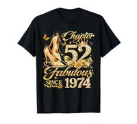 52nd Birthday Queen Chapter 52 Fabulous Since 1974 Women T-Shirt