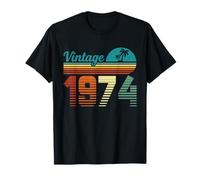 52nd Birthday Retro Distressed Vintage 1974 Limited Edition T-Shirt