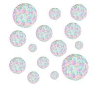 52PCS Anti-Collision Window Stickers for Birds, Window Strike Prevention Stickers Rainbow Alert Decals Clings to Prevent Bird Strikes, Prism for Suncatcher Sticker to Protect Birds Against Glass