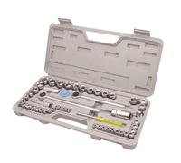 52Pcs Car Socket Set 1/2in 3/4 1/4 Drive Screwdriver Bit Ratchet Wrench Kit Tool