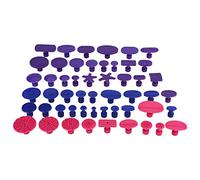 52Pcs Puller Tabs Dent Puller Slide Hammer Puller Tabs Car Auto Body Paintless Dent Repair Tool Kit for Auto Body Dent Removal, Auto Repair Tool,Dent Repair Tool