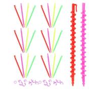 52pcs Spiral Curlers Hair Rollers Plastic Perm Rods Set | Long or Short Hair, Home Use and DIY Styling, Easy to Use, Hair Friendly Material, Women's Kit