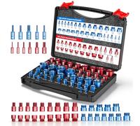 52PCS Thread Checker Set, Aluminium Alloy Nut and Bolt Thread Checker, 24 Metric and 28 Imperia Bolt Size Finder, Individually Assembled Thread Gauge, for Maintenance Repair, Size Check, Measurements