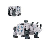 52TOYS Beastbox Series Rhinoceros Deformation Toy, Children's Toy from 15 Years, Boys, Lover-Worth Action Figure, Colourful Gift for Birthday, Party, Christmas
