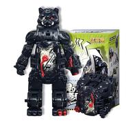 52TOYS BEASTBOX Swin GO VOL 1Pc Deformation Toys Action Figure, Converting Toys in Mecha and Cube, Perfect Birthday Party Gift for Teens and Adults