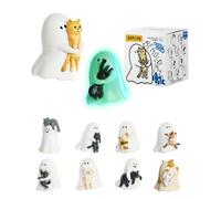 52TOYS Ghody - Behold My Cat Series, Blind Box 3 PCS Random Anime Action Figure Collectible Toy, Desktop Decoration 1.85 Inch, for Cat Enthusiasts, Gift for Birthday Party