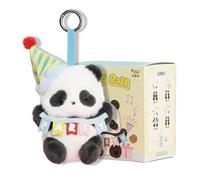 52TOYS Panda Roll Party Series 1PC, Collectible Plush Toy Kawaii Creative Gift Room Decor Desktop Decoration 4.7 Inch, Gift for Birthday Party, for Panda Enthusiasts