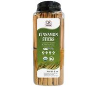 52USA Organic Cinnamon Sticks Whole 100% Raw USDA & Kosher Certified Gluten Free GMO Free Pure Fresh Cinnamon Perfect for Baking, Cooking and Drinks
