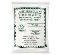 52USA Sticky Rice Flour 453.6 g (Basic), 0.5 kg (1 Piece), Rice Flour for Baking or Cooking, Product of Thailand, All Natural White Rice Flour, Vegan
