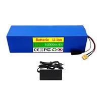 52V 10.5Ah Li-ion Battery Pack 14S3P 10500mAh XT60-DC for E-Bike, Electric Scooter & Tricycle - 30A BMS, 60A Peak, 58.8V Charger Compatible, 100-1500W Applications