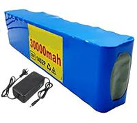 52V 30Ah E-Bike Battery Pack 52V 30Ah 14S2P Electric Bicycle Battery High Power Battery with Charger Built-in BMS for 200W 350W 500W 800W 1000W Motor 52V 30Ah,XT90