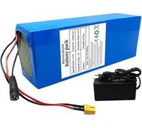52V E-Bike Lithium Ion Battery 52V 45Ah Pack Built-In BMS for 2300W-200W Electric Bicycle Motor with Charger 52V45AH,XT60