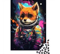 52x38cm/1000pcs 1000 Piece Jigsaw, Cosmic Fox Explorer-1, New Year Gift