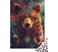 52x38cm/1000pcs 1000 Piece Jigsaw, Sacred Bear Mandala_2