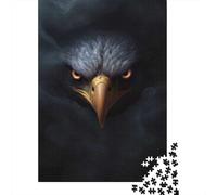 52x38cm/1000pcs 1000 Piece Jigsaw, Wild Eagle Halloween, Winter Gift | For a useful gift beyond Christmas Day: Adult jigsaw puzzle with 1000 pieces; for family downtime during the festive period.