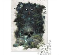 52x38cm/1000pcs, 1000 Piece Paper Puzzle, Follow Me