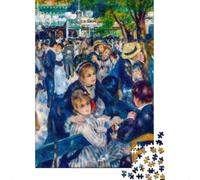 52x38cm/1000pcs, Adult Puzzle, 1000 Pieces, Dance at Le Moulin
