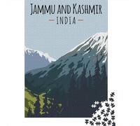 52x38cm/1000pcs, Jigsaw for Adults, 1000 Pieces, Jammu And Kashmir