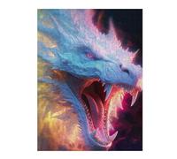 52x38cm/1000pcs Jigsaw Puzzle Dragons Quest Adult Jigsaw Puzzle Relaxing Games Enhance Memory Unique Birthday And Xmas Gifts 52x38cm/1000pcs