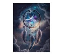 52x38cm/1000pcs Jigsaw Puzzle for Adults Galactic Dreamcatcher -1 Jigsaw Puzzle Family Games A Work of Art Unique Gifts for Birthday And Christmas 52x38cm/1000pcs