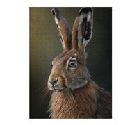 52x38cm/1000pcs Jigsaw Puzzle for Adults Hare AI Generative Puzzle for Adults Family Game Difficult Challenge Parent-child Interaction 52x38cm/1000pcs