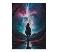 52x38cm/1000pcs Jigsaw Puzzle for Adults Starlight Dreamer Jigsaw for Adults DIY Toys Improve Memory Unique Gifts for Birthday And Christmas 52x38cm/1000pcs