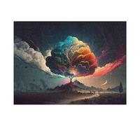 52x38cm/1000pcs Jigsaw Puzzle for Teenagerss Colorful Clouds Over A Desert Landscape Puzzles for Adults Family Game For Family Fun Christmas Birthday Gifts 52x38cm/1000pcs
