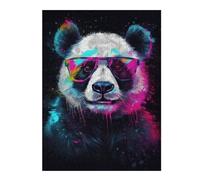 52x38cm/1000pcs Jigsaw Puzzle for Teenagerss Panda Animals Jigsaw Puzzle Toy Wall Decor Analysis And Logic Fun at Home Activities, 52x38cm/1000pcs