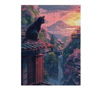 52x38cm/1000pcs Jigsaw Puzzle for Teenagerss Tokyo at Sunset Jigsaw Puzzle Toy Wall Decor Analysis And Logic Fun at Home Activities, 52x38cm/1000pcs